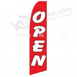 Custom commercial feather banner for supermaket with high quality and any size