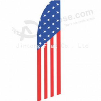 China-Hersteller benutzerdefinierte Outdoor Feder Flagge Banner