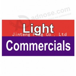 Wholesale Customized Light Commercial Advertising Flag and Banner Manufacturer