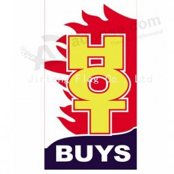Custom RSF322 Flat Top Flag with high quality and any size