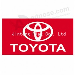 Groothandel aangepaste afdrukken auto logo vlag tekenen China fabriek