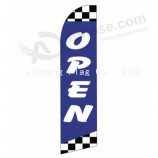 Swooper flag teardrop banner beach flag for advertising with high quality and any size