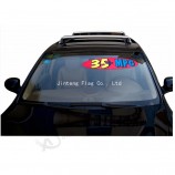 Factory custom wholesale windshield banner decals with high quality and any size