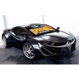 Factory wholesale reflective windshield banners for cars with high quality and any size