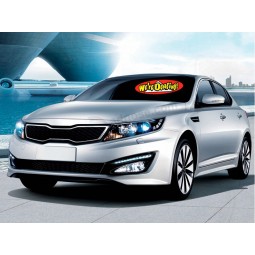 Factory wholesale custom vinyl car window static clings with your logo