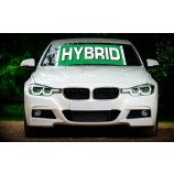 Factory wholesale custom reflective windshield banners for cars with high quality and any size