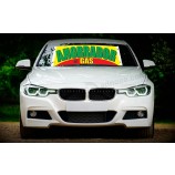 Wholesale custom windshield banner AHORRADOR with high quality and any size