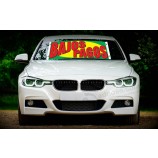 Factory wholesale custom car windshield banners with high quality and any size