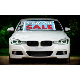 Factory wholesale custom windshield banners for cars with high quality and any size