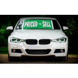 Factory wholesale custom car windshield banners with high quality and any size