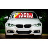 Factory wholesale custom reflective windshield banners for cars with high quality and any size