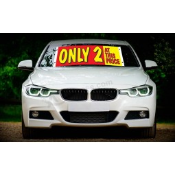 Factory wholesale custom windshield banners graphics   only2