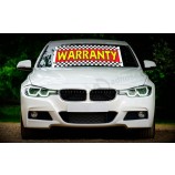 Factory wholesale custom custom vinyl windshield banners with high quality and any size