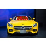 Custom reflective windshield banners for cars 5995 with high quality and any size