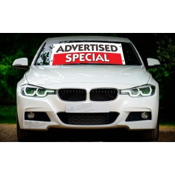 Factory wholesale custom windshield banners for cars