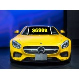 Reflective windshield banners for cars 6988 with high quality and any size