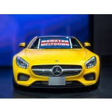 Custom High-end car windshield banners with high quality and any size