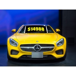 Factory wholesale custom windshield banners Benz 14988