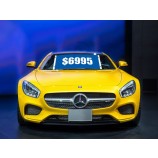 Factory wholesale custom Benz windshield banners 6995 with high quality and any size