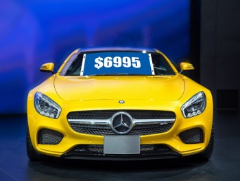 Factory wholesale custom Benz windshield banners 6995