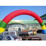 Factory custom rainbow Inflatable arch wholesale with high quality and any size