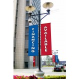 Fábrica atacado personalizado alta qualidade street pole banners