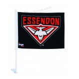 CUstom CF040 Polyester Window Car Flag with high quality and any size