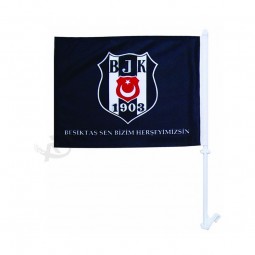 High Quality CF065 Polyester Window Car Flag with your logo
