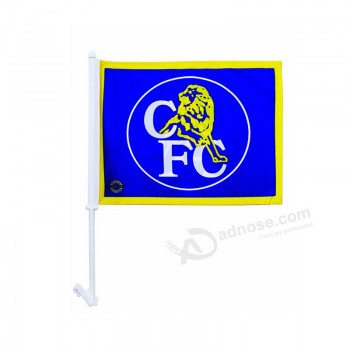 Cheap factory supply CF070 polyester window car flag with your logo