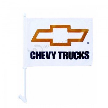 Cheap CF113 Polyester Car Window Flag with your logo