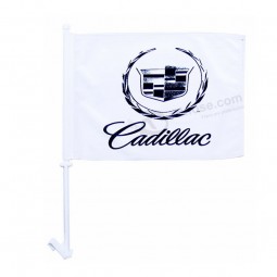 High Quality CF119 Polyester Window Car Flag with your logo
