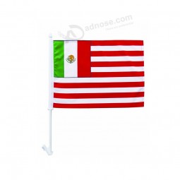 Wholesale Customized High Quality CF152 Polyester Window Car Flag with your logo