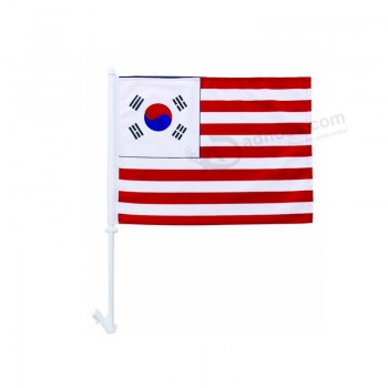 Groothandel aangepaste goedkope cf154 polyester autoraam vlag