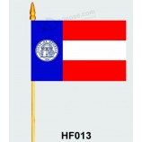 Hot Sell Promotional HF013 Hand flag with high quality and any size