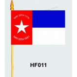 Fashion HF011 Hand flag wholesale with high quality and any size