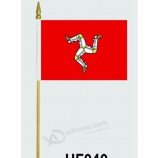 Wholesale Customized cheap polyester hand waving flag for sports with high quality and any size