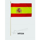 Wholesale Customized  hand flag with hand flag pole with high quality and any size