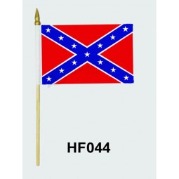 Cheap HF044 Polyester Hand flag