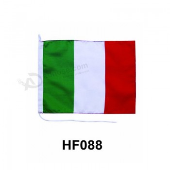 Groothandel aangepaste populaire kleurrijke reclame natinal hand vlag