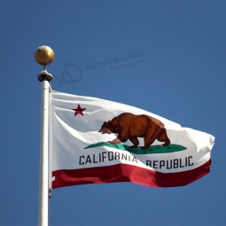 新しい3 * 5フィートカリフォルニア州フラグ国旗バナー屋外屋内家の装飾