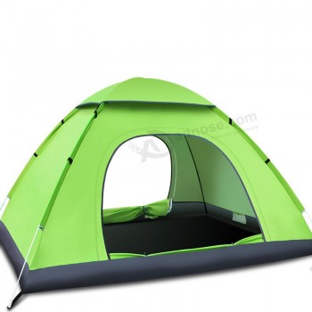 Beach Tent outdoor automatic open 3-4 people waterproof and sunscreen Family Camping equipment with your logo