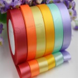 25mm 25 Yard Silk Satin Ribbon 22M Wedding Party Decoration Invitation Card Gift Wrapping Christmas