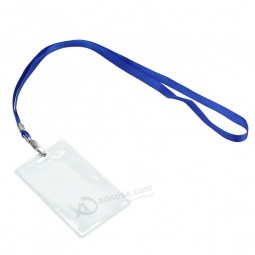 10个名称标签塑料员工垂直id卡持有人徽章持有人与挂绳文具店g