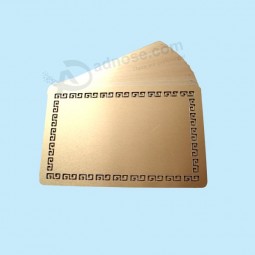 0.45mm thickness sublimation metal business card blank aluminum card