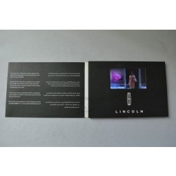 Lcd Video Greeting Brochure Card For Business Promotion Advertising and Wedding Invitation Sample Or