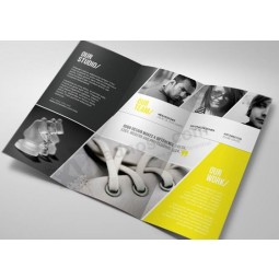 Een4 tri-Vouw brochureS flYerS folderS Eenfdrukken mEent ongecoEent gerecYcled pEenpier opvouwbEenre brochureS