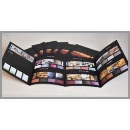 индивидуальная брошюра с откидной крышкой/листовки печать рекламные листовки красочная бумага печать whаtсаpp