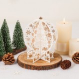 WISHMADE Christmas Cards Message Cards Postcards Pop Up Christmas Tree Home Accessories Decorations