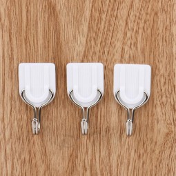 New Qualified Hot Selling on Ebay 6PCS Strong Adhesive Hook Wall Door Sticky Hanger Holder Kitchen B
