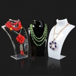 новые и горячие продажи трех цветов 20*13.5*6Cm манекен ожерелье ювелирные изделия подвеска стенд держатель сh